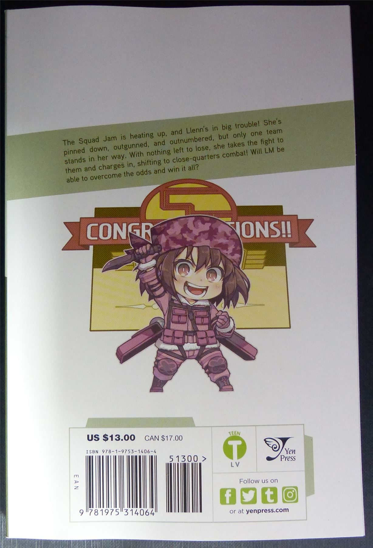 SWORD Art Online: Gun Gale Online IV - Feb 2022 - Yen Press Manga #6R5