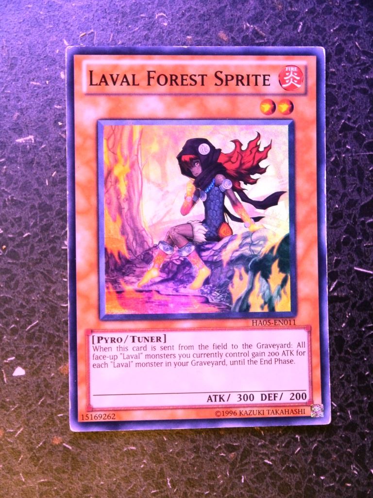 Yugioh Cards:LAVAL FOREST SPRITE HA05 SUPER RARE # G75