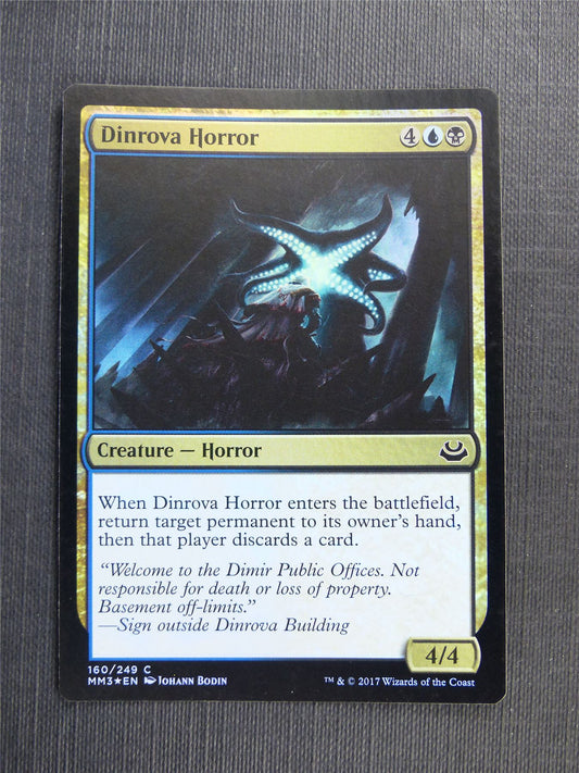 Dinrova Horror Foil - Mtg Magic Cards #5AA