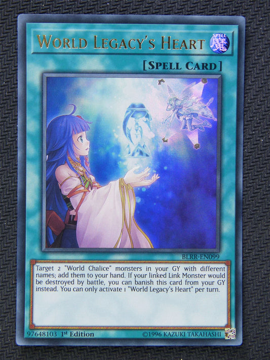 World Legacys Heart BLRR - Ultra Rare - Yugioh Card #63J