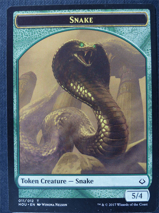 Snake Token - Mtg Card #3TS