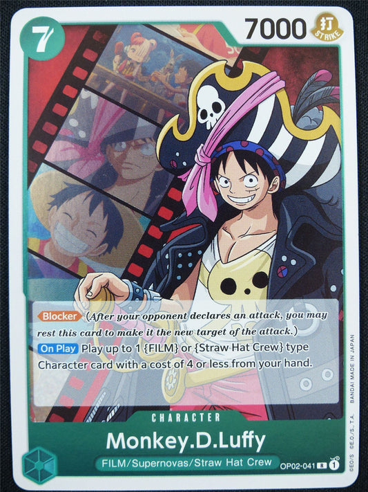 Monkey.D.Luffy OP02-041 R - One Piece Card #DK