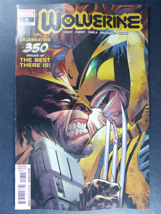 WOLVERINE #8 - Mar 2021 - Marvel Comics #PY