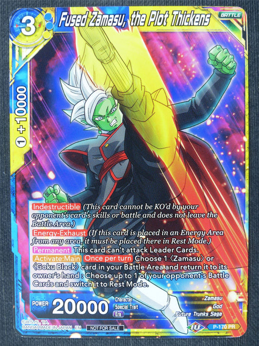 Fused Zamasu the Plot Thickens Promo - Dragon Ball Super Cards #46E