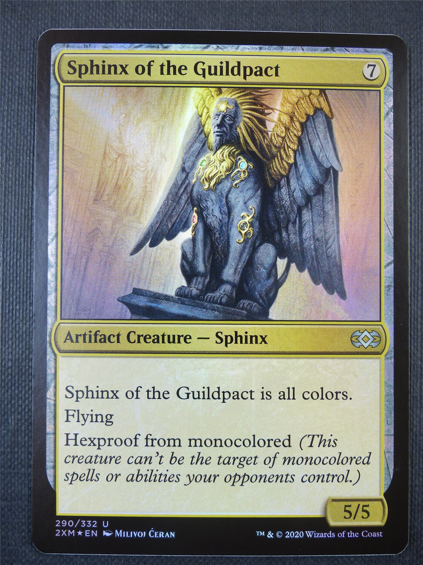 Sphinx of the Guildpact Foil - Mtg Card #5ZH