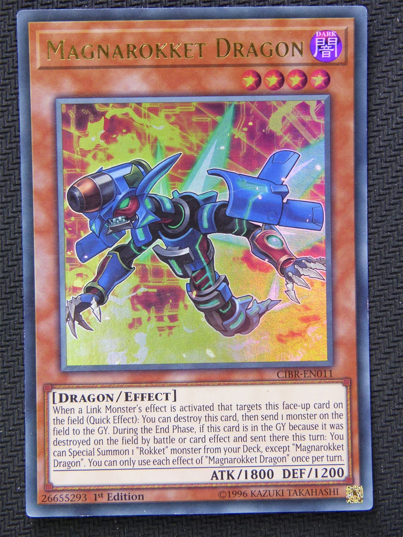 Magnarokket Dragon CIBR - Ultra Rare - Yugioh Card #5Z1