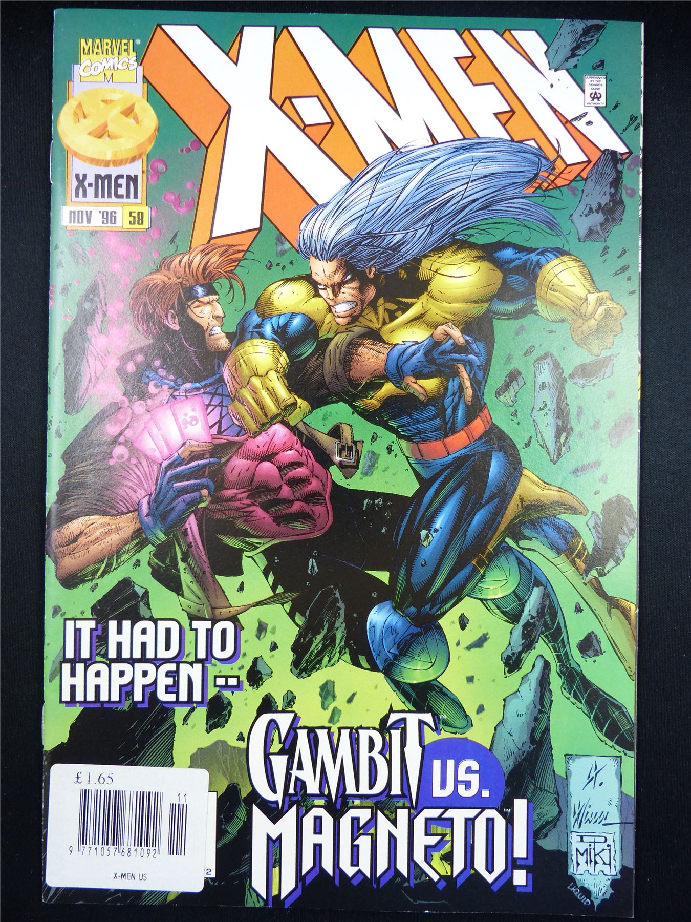 X-MEN #58 - Marvel Comic #KH