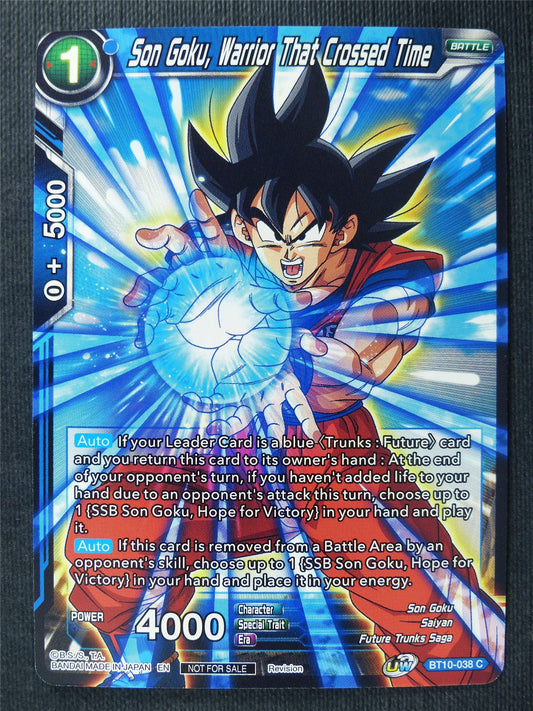 Son Goku Warrior That Crossed Time - Dragon Ball Super Cards #RF