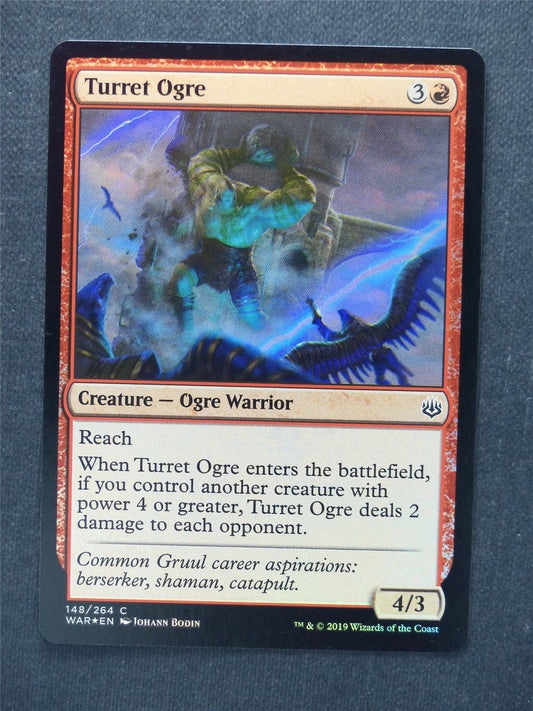Turret Ogre Foil - Mtg Magic Cards #S2