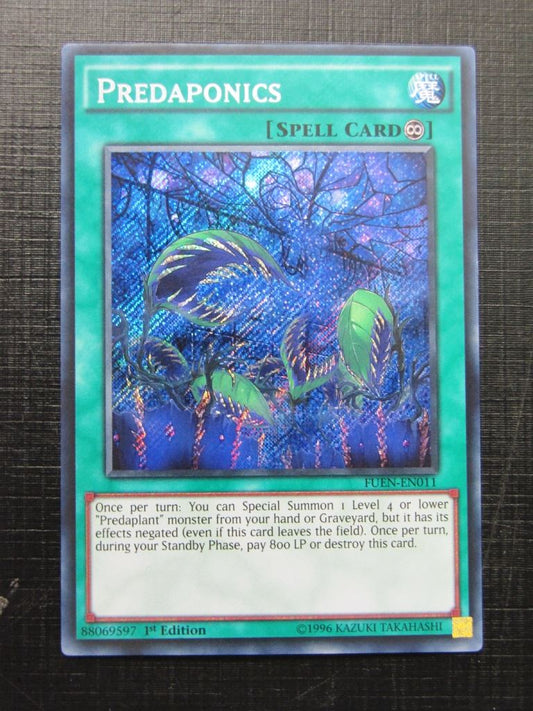 Yugioh Cards: PREDAPONICS FUEN SECRET RARE # 29G8