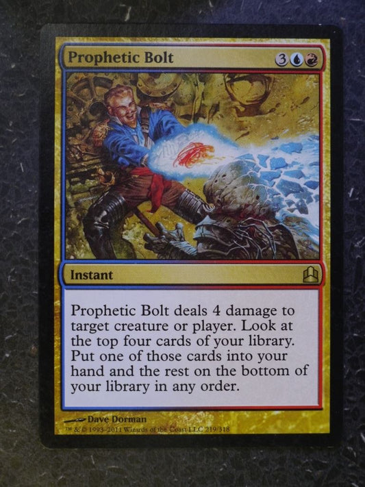 MTG Magic Cards: PROPHETIC BOLT  RARE # 6I41
