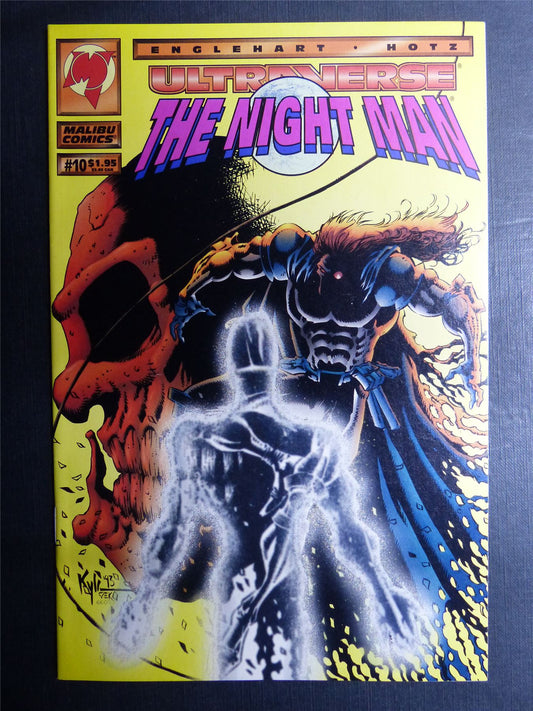 The NIGHT Man #10 - Malibu Comics #DI