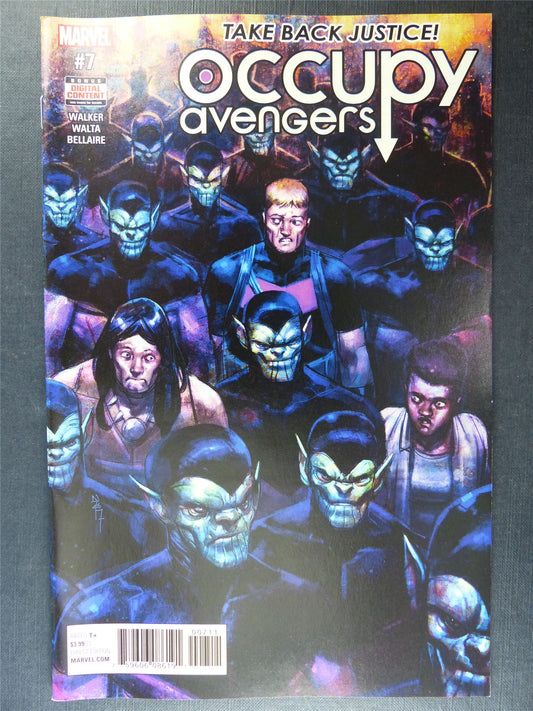 Occupy AVENGERS #7 - Marvel Comics #IK