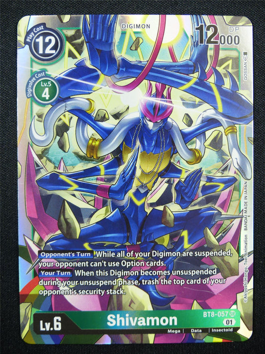 Shivamon BT8-057 SR - Digimon Cards #99