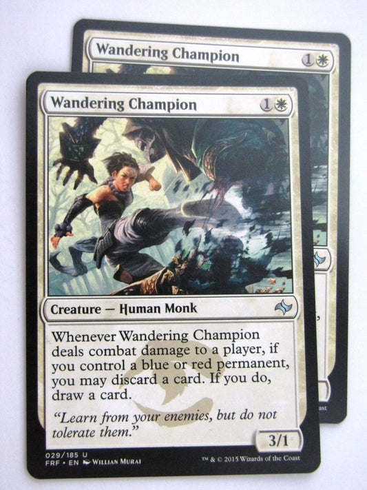 MTG Magic Cards: Fates Reforged: WANDERING CHAMPION x2 # E85