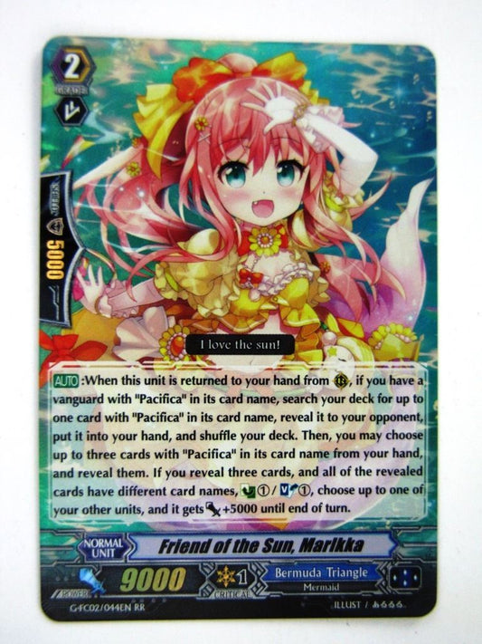 Vanguard Cards: FRIEND OF THE SUN, MARIKKA G-FC02 RR # 13D29