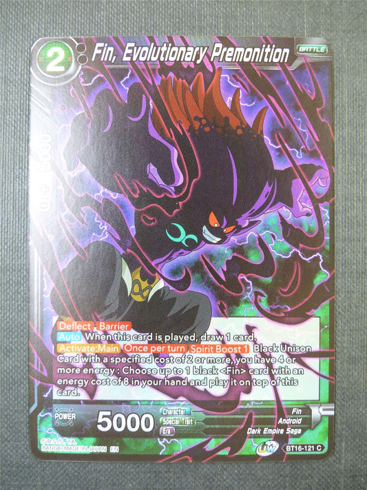 Fin Evolutionary Premonition Foil - Dragon Ball Super Card #3K