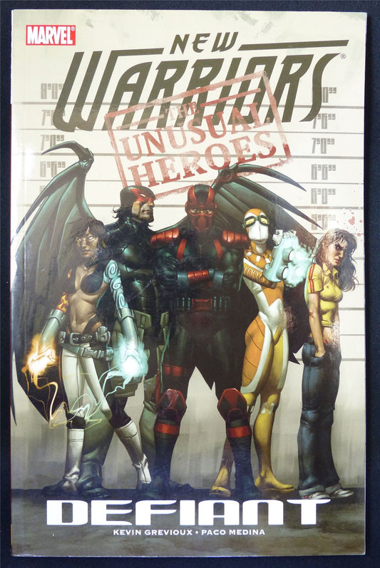 New WARRIOR: The Unusual Heroes: Defiant - Marvel Graphic Softback #2RW