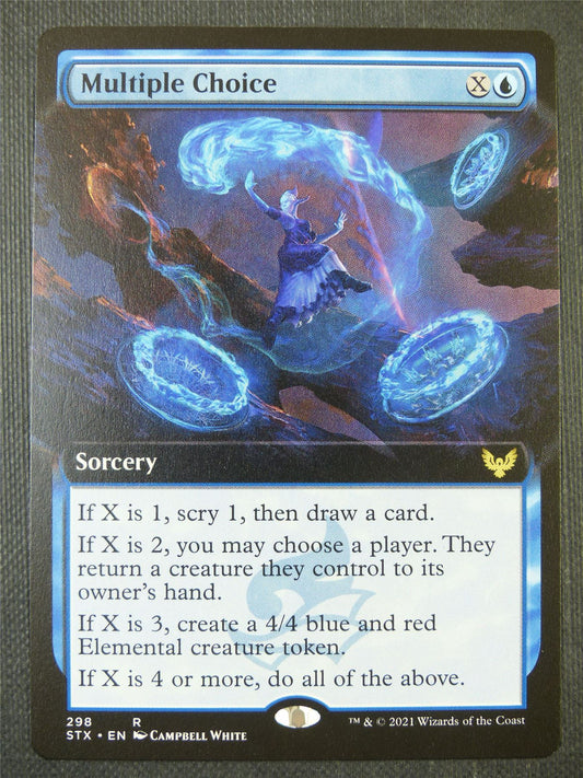 Multiple Choice Extended Art - Mtg Card #OB