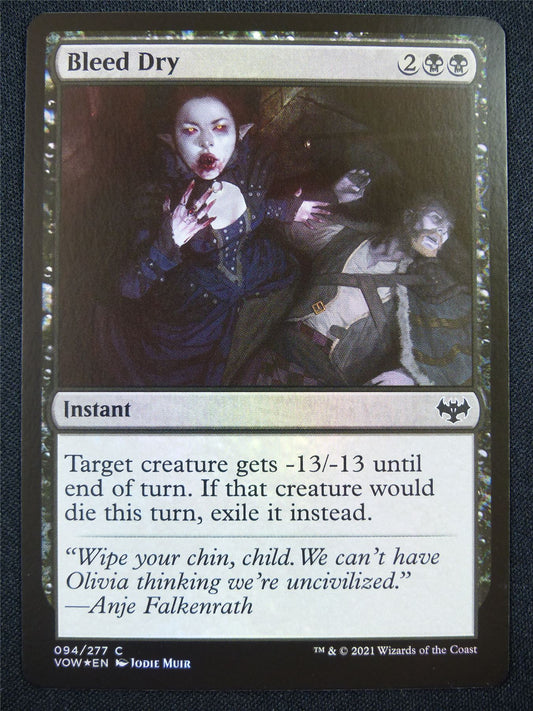 Blled Dry Foil - Mtg Card #1O5