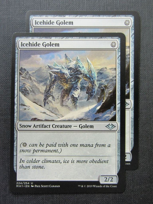 Icehide Golem x2 - Modern Horizons - Mtg Magic Cards # 9H60