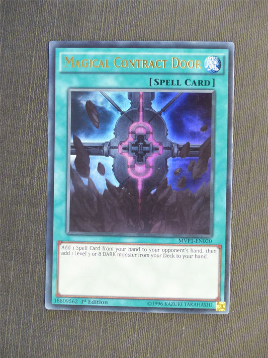 Magical Contract Door MVP1 Ultra Rare - 1st ed - Yugioh Cards #5J9