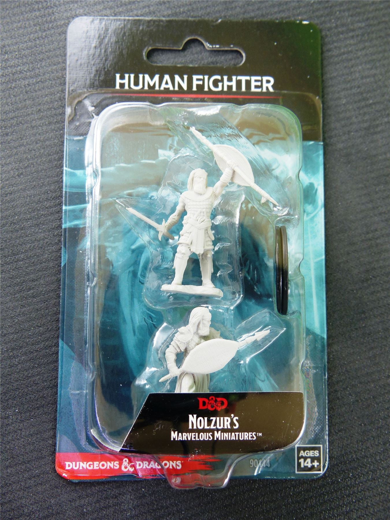 Human Fighter Miniature - Dungeons and Dragons #9S