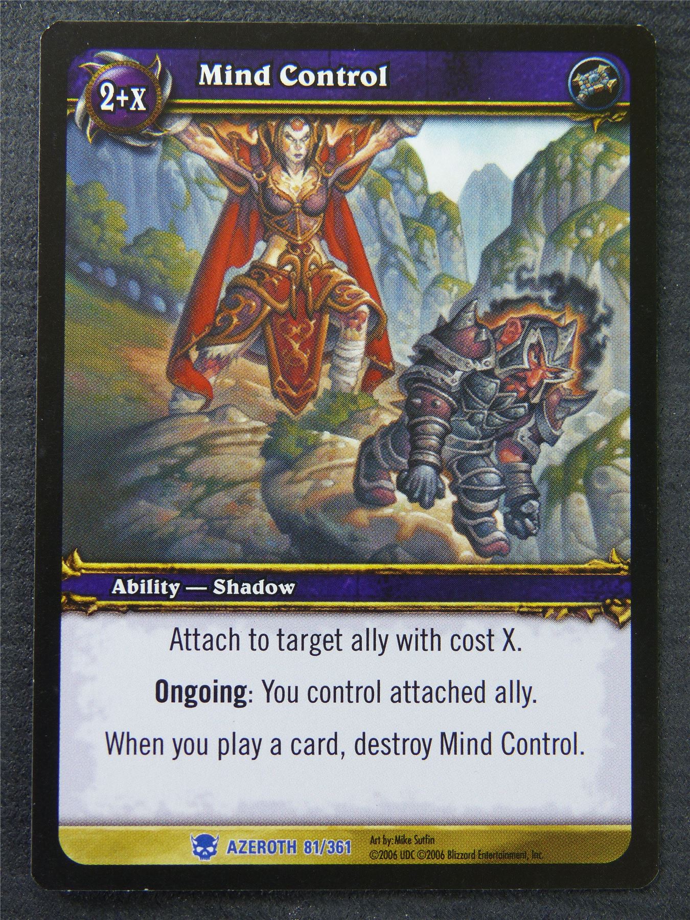 Mind Control - Rare - World Of Warcraft #1LX