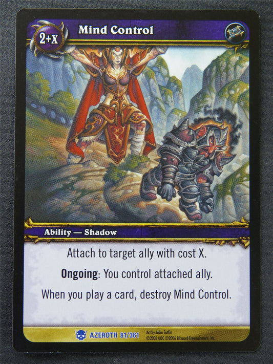 Mind Control - Rare - World Of Warcraft #1LX
