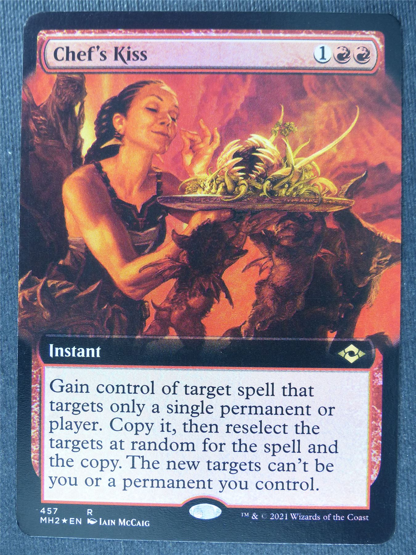 Chef's Kiss extended Foil - Mtg Magic Cards #1NO