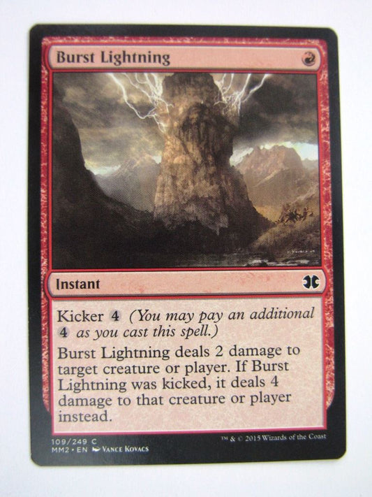 MTG Magic Cards: BURST LIGHTNING # 5J75