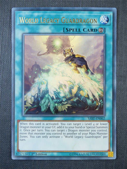 World Legacy Guardragon SAST Ultra Rare - 1st ed Yugioh Card #781