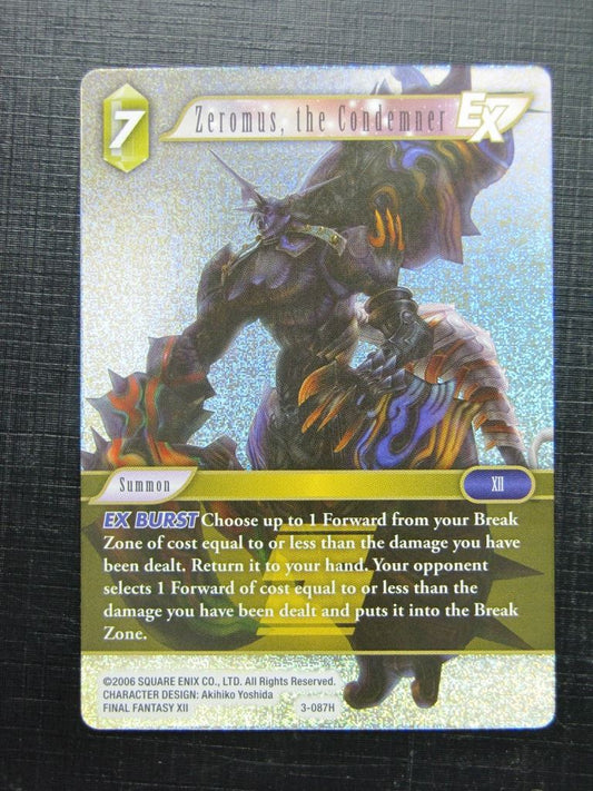 ZEROMUS THE DEMNER 3-087H FOIL - Final Fantasy Card # I96