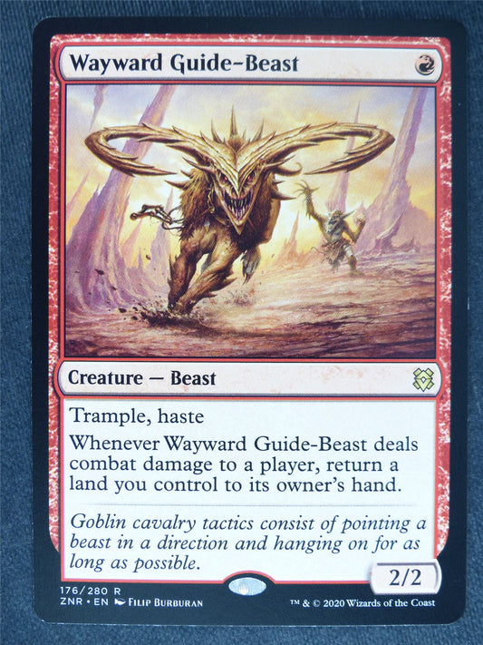 Wayward Guide-Beast - Mtg Magic Cards #W