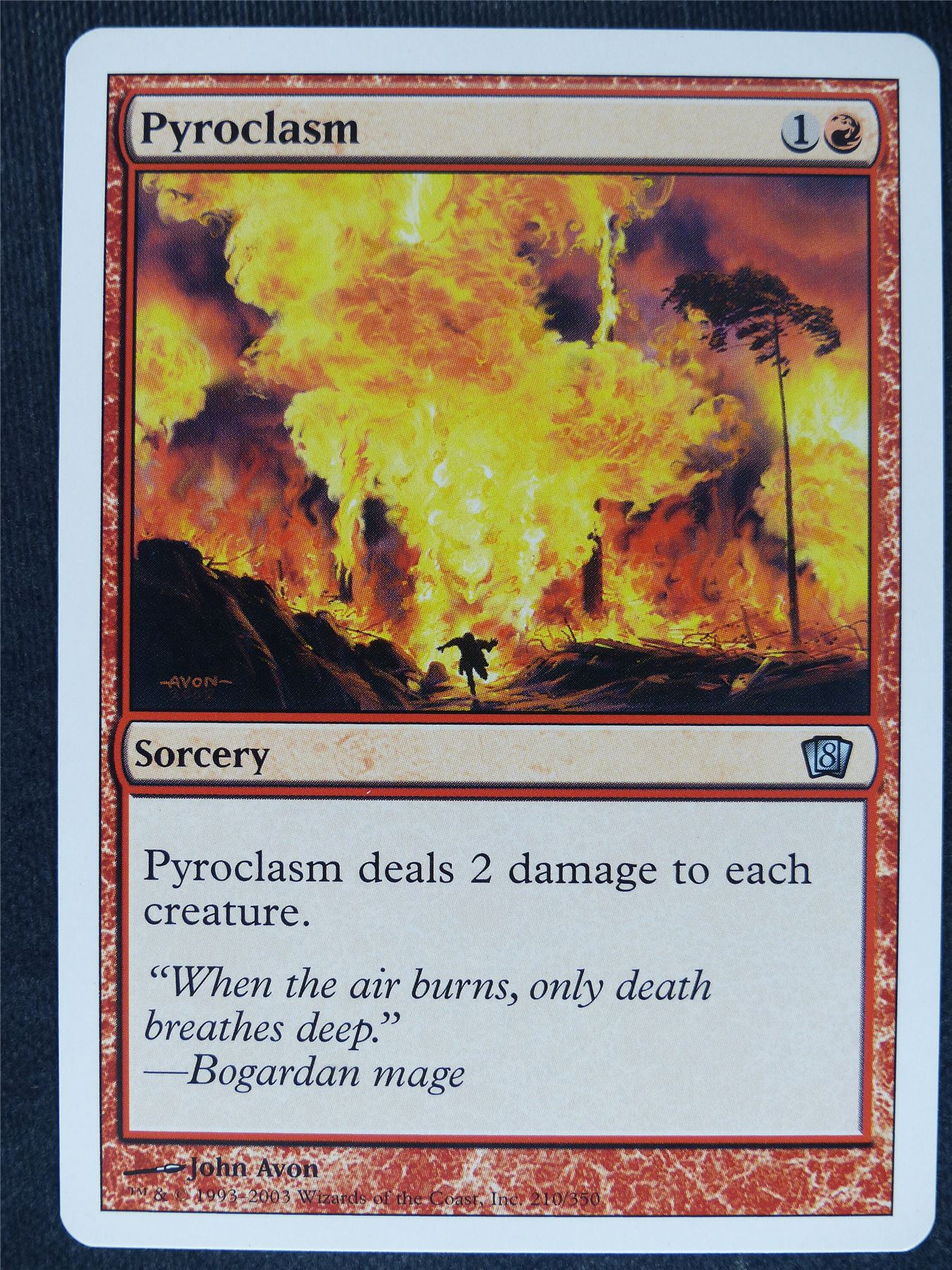 Pyroclasm - Mtg Magic Cards #B7