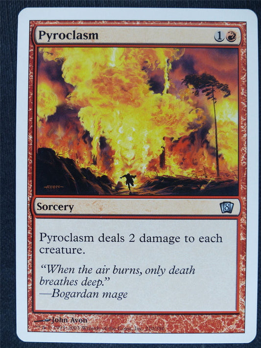 Pyroclasm - Mtg Magic Cards #B7