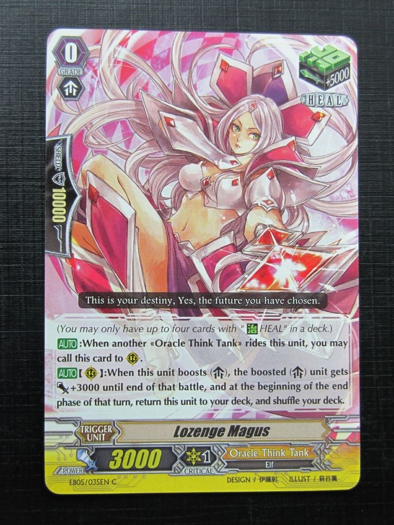 Vanguard Cards: LOZENGE MAGUS EB05 # F26