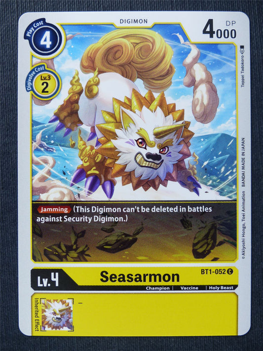 Seasarmon BT1-052 C - Digimon Cards #S2