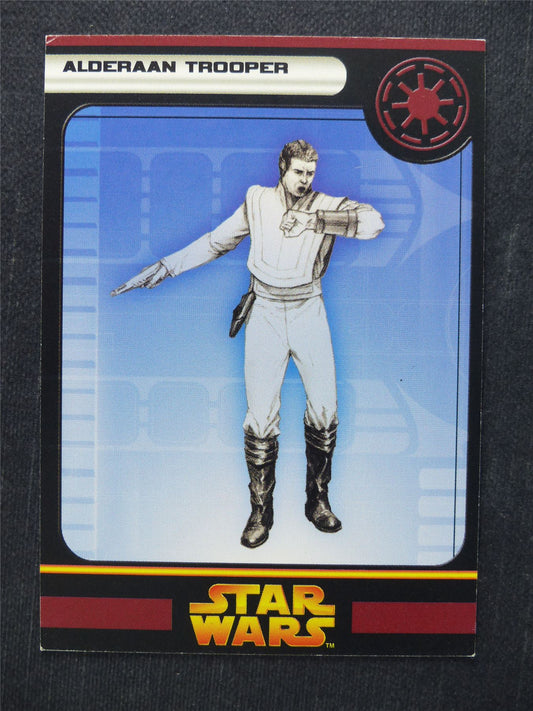 Alderaan Trooper 2/60 - Star Wars Miniatures Spare Cards #A0