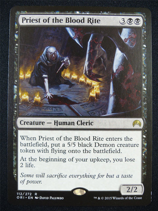 Priest of the Blood Rite - Mtg Card #1WA