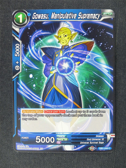 Gowasu Manipulative Supremacy - Dragon Ball Super Cards #IC