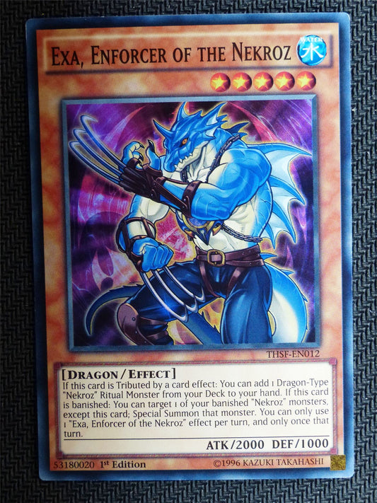 EXA Enforcer of the Nekroz - THSF - Super Rare - Yugioh Card # 1I27