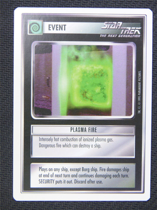 Event Plasma Fire - Star Trek CCG Next Gen #4WN