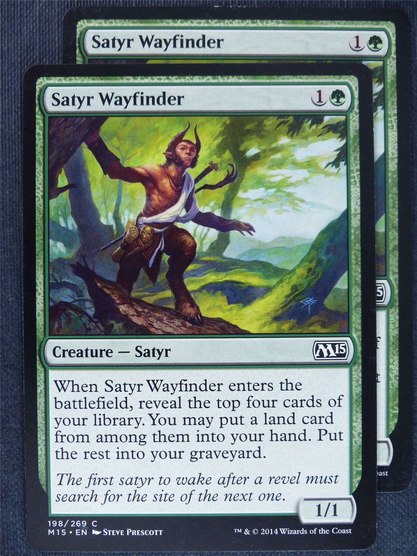 Satyr Wayfinder x2 - Mtg Magic Cards #HV