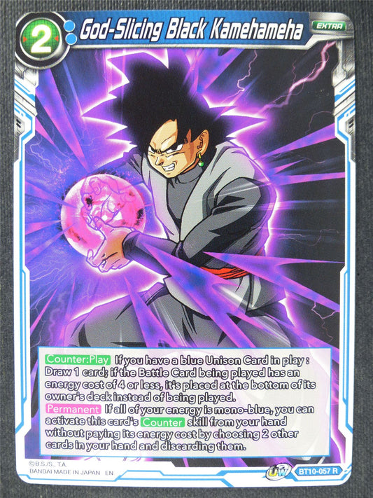 God-Slicing Black Kamehamema - Dragon Ball Super Cards #3I