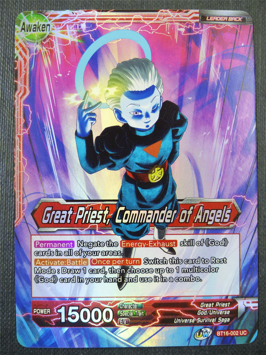 Great Priest Commander of Angels Foil - Dragon Ball Super Card #5GX
