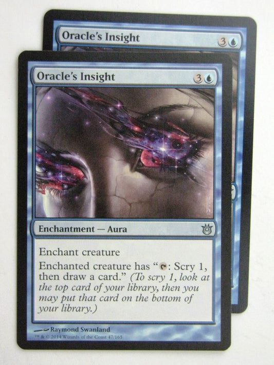MTG Magic Cards: ORACLE'S INSIGHT x2 Born of the Gods # 24E63