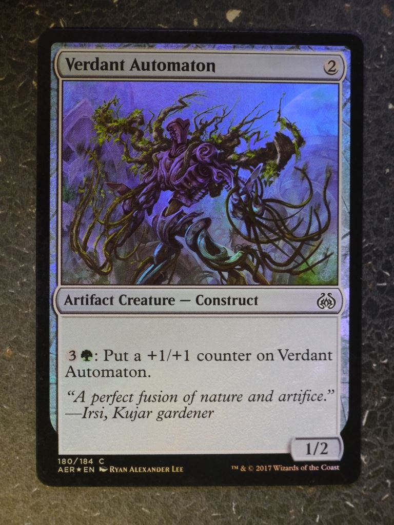 MTG Cards: VERDANT AUTOMATON  FOIL # 9H45