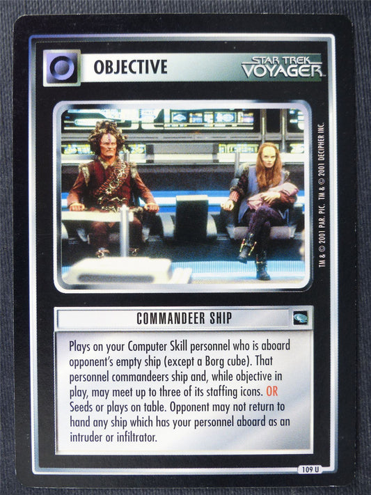 Commandeer Ship - Voyager - Star Trek Cards #10K