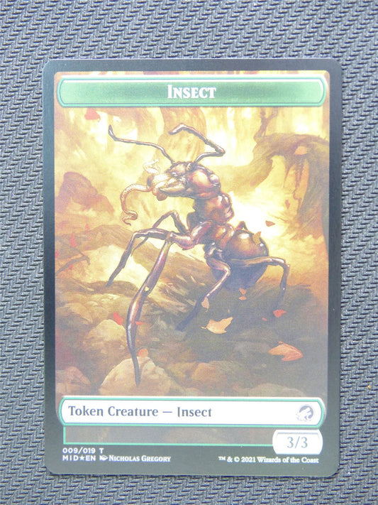 Insect and Zombie Foil Token - Innistrad - Mtg Card #3HD
